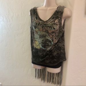 Free People crochet top XS/S